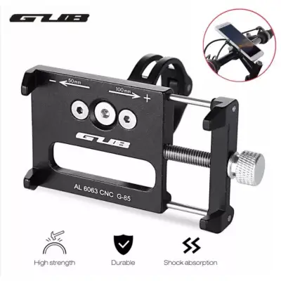 Bicycle Phone Mount Cycling Holder Stand Bracket for Smartphone Gub 85 Bike Motorcycle Scooter Aluminum