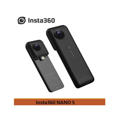 Insta360 Nano S -- 360 VR Camera 4K HD 360 Degree Video Camera Lifestyle Camera For IPhone