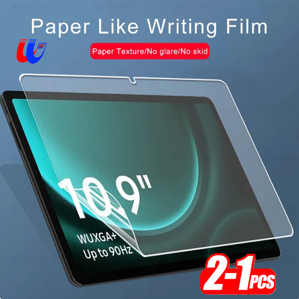 2-1PCS For Samsung Galaxy Tab S9 FE 10.9 inch Screen Protector Sumsung TabS9 FE+ A9+ A9 Plus 2023 Write Paint Paper Like Film Not Glass