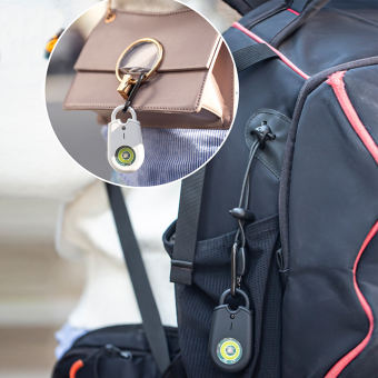 Keychain báo động Protable tự vệ còi báo động 2.8x1.5 x 0.6in cho phụ nữ nam giới và bảo vệ trẻ em cho tự vệ và khẩn cấp