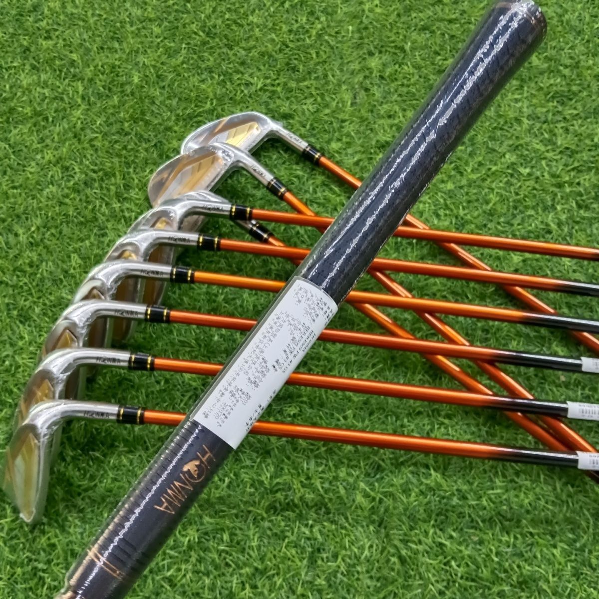 HONMA S-09 2024 Herren-Golfschläger HONMA S-09 Golfeisen-Set 4-11 AW SW, 10-tlg. 4Star BERES Clubs Irons R /SR /S Flex Graphit, Schaft und Kopfbedeckung