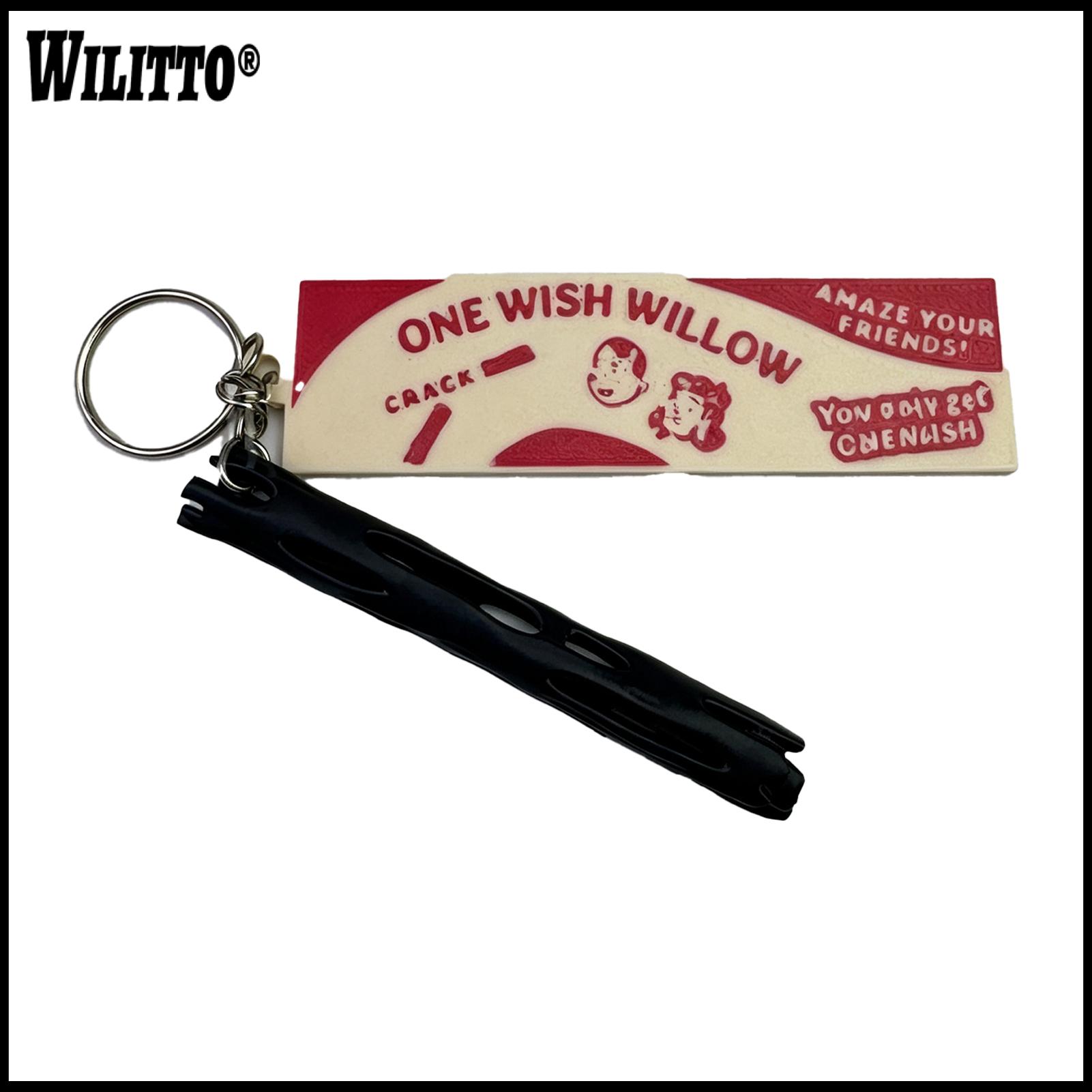 3d Printed Luck Talisman Wishing Willow Branch for Rituals One Wish Willow Stick with Box – 3d Printed Breakable Luck Charm Spiritual Healing Snap Stick Romantic Wedding Gift Keepsake for Good