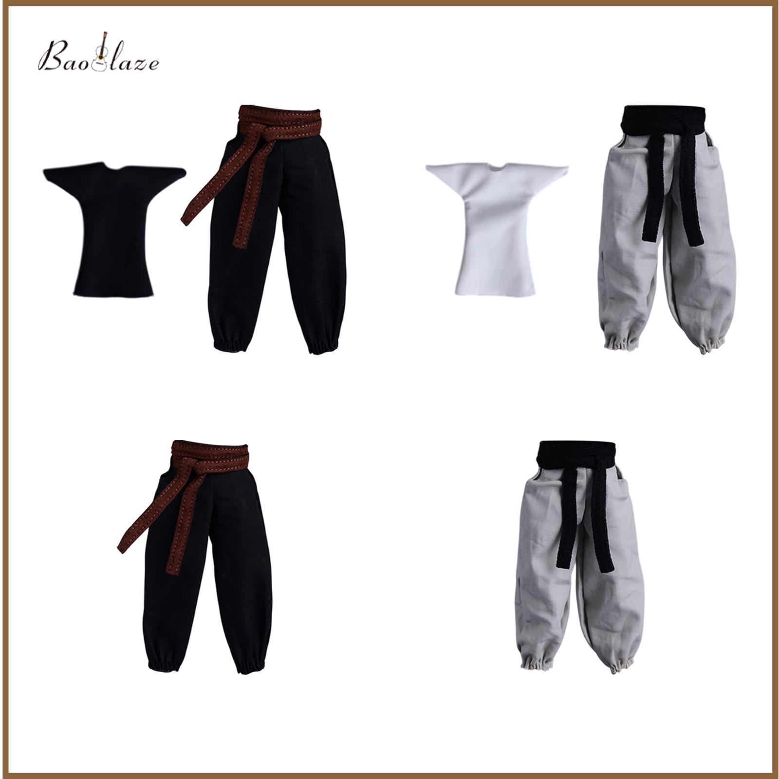 1/12 Scale Figure Joggers Pant Trousers Loose Casual Dress up Mini Long Pant for 6inch Male Figures Accessories Costume ราคา 642 บาท*ส่งฟรี