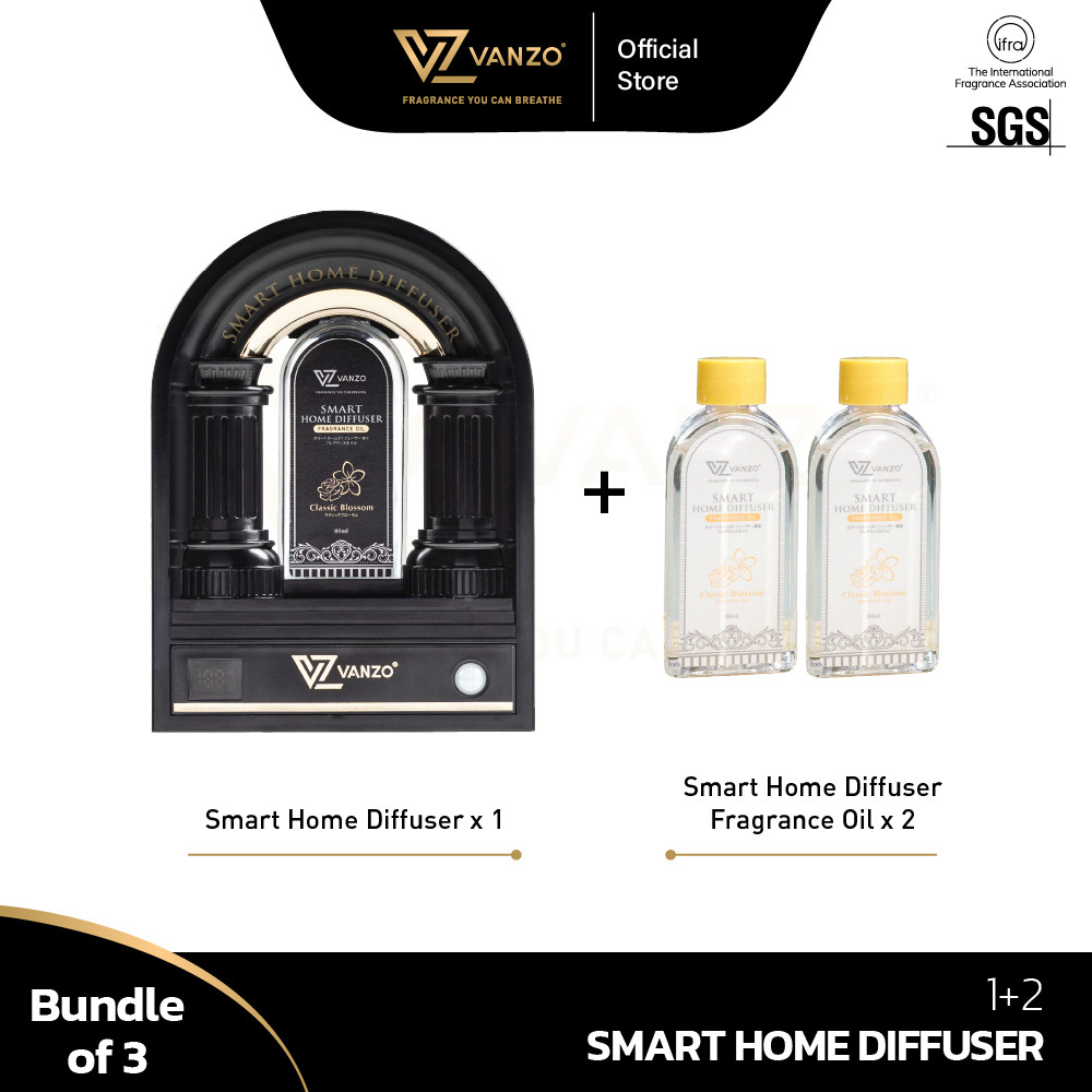 VANZO Smart Home Diffuser - 1+2 Bundle