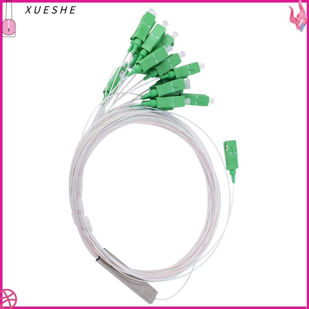 XUESHE 1x16 Bộ chia sợi 0,9SM SC/APC Bộ chia quang Bộ chia quang 1260-1650nm Bộ chia PLC Mạng cáp quang