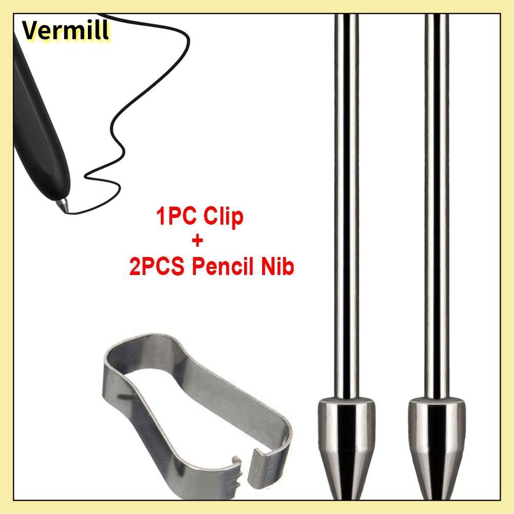 VERMILL Máy tính bảng Ngòi Bút Chì Chống mài mòn Có thể thay thế Ngòi bút S Văn phòng tại nhà Hợp Titan Bộ dụng cụ nhíp Cho Samsung Galaxy Tab S7/S8/S9 + S23 note20