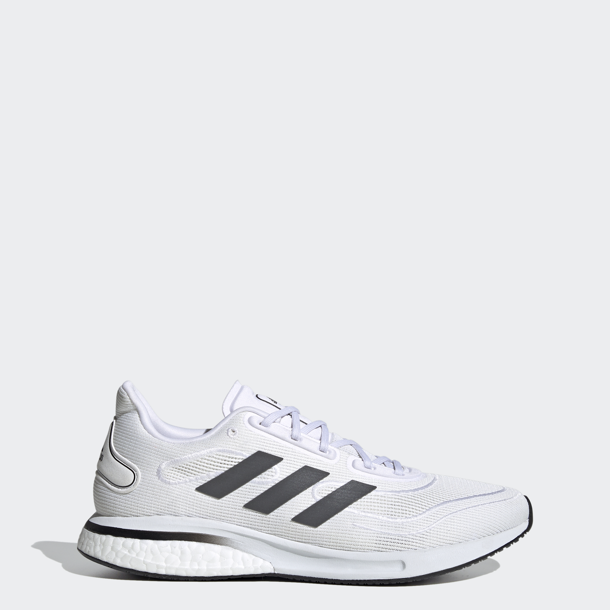 adidas basic white shoes