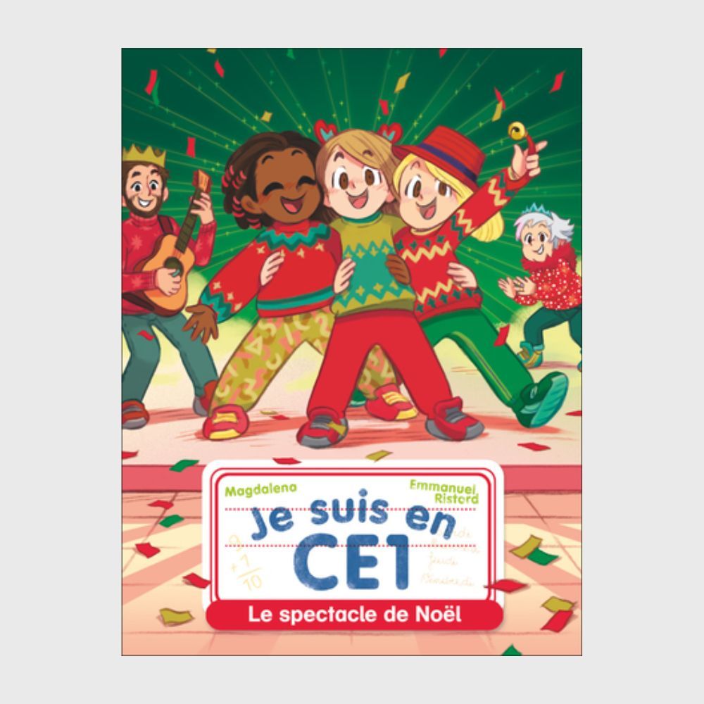 Sách tiếng Pháp - Je Suis En Ce1 - Tome 27 - Le Spectacle De Noel