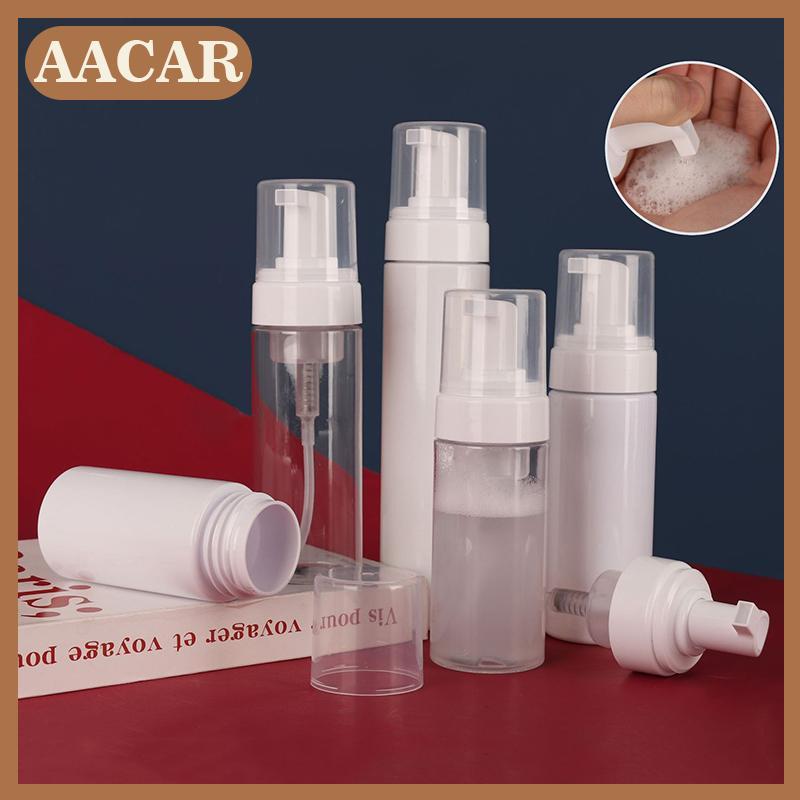 AACAR 100 120 150 200 250ml Kem dưỡng da bọt bơm chai quả rỗng bơm lại cho tay xà phòng dầu gội sữa rửa mặt container uống du lịch
