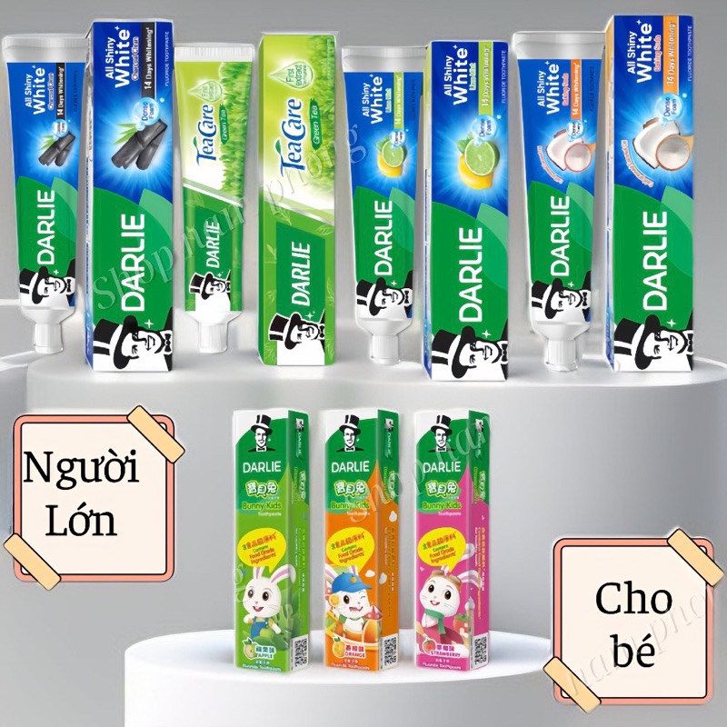 (Chính hãng) Kem Đánh Răng Ông Già Darlie 140g, Trắng răng,ngừa hôi răng miệng