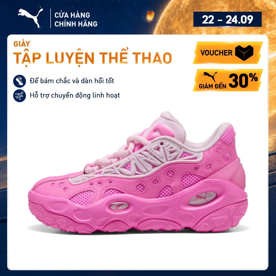 Giày Thể Thao PUMA Unisex La Francé RNR Poison Pink-Pale Pink-Fluro Pink Pes Màu Hồng