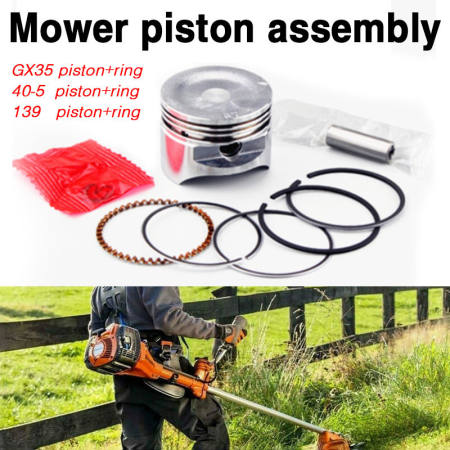 GX35 Lawn Mower Piston Ring Pin Accessories, 139/40-5/140