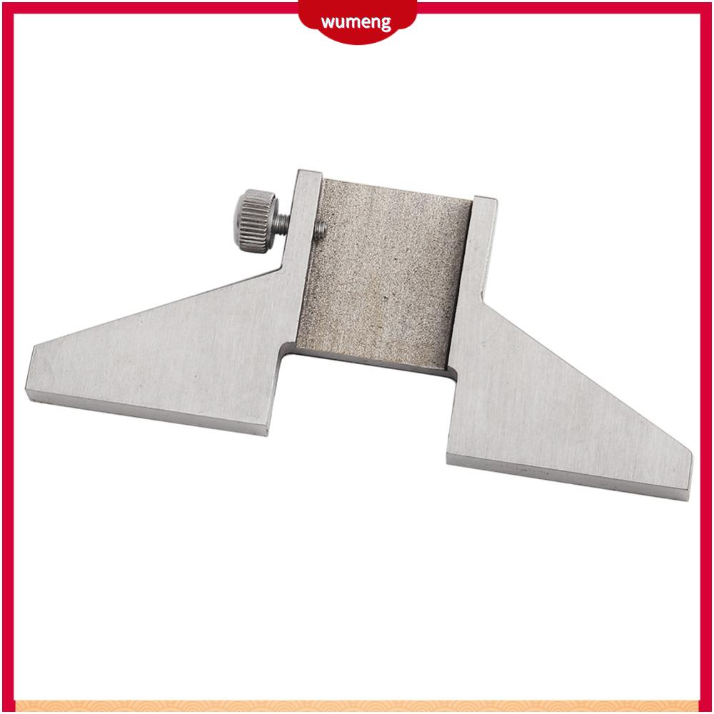 WUMENG Thép không gỉ Đế thước đo độ sâu 4 inch, 6 inch, 8 inch, 12 inch Thiết kế thanh T Đế đo độ sâu Bền bỉ Núm vặn Phụ kiện đo độ sâu caliper thước cặp vernier để đo độ sâu và bước