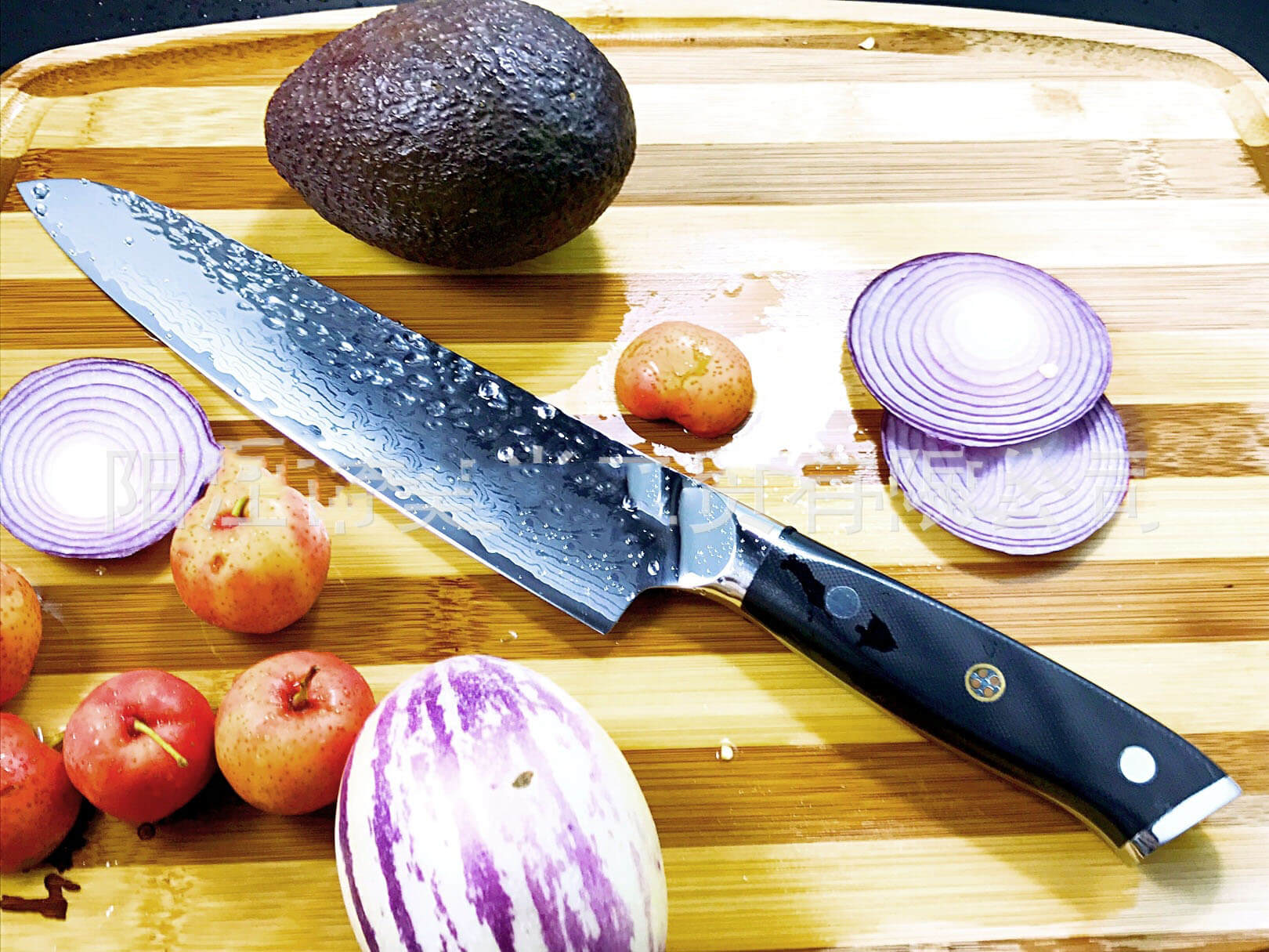 DAO BẾP NHẬT BẢN GYUTO THÉP DAMASCUS MÃ D3DT119 HD2025