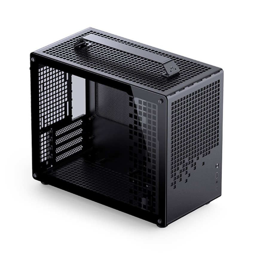 LamKaShop VỎ CASE JONSBO Z20 BLACK - Mini MATX Black/White