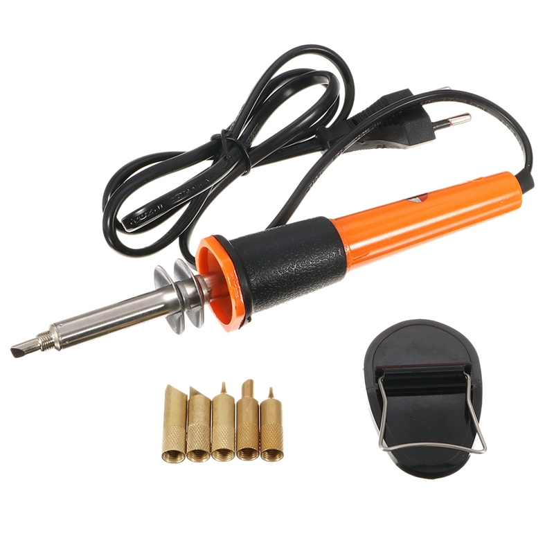 110V/220V 30W Electric Soldering Iron Pen Wood Burning Pen Set Pencil Burner With Tips And Accessories Eu Plug