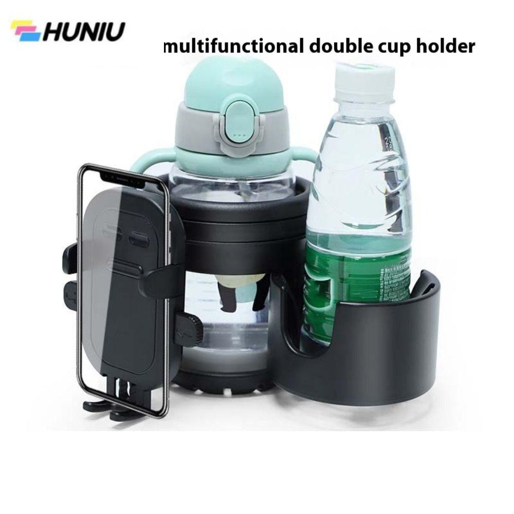 HUNIU ปรับได้ ที่วางแก้วรถเข็นเด็ก ติดตั้งง่าย ป้องกันการลื่น ที่วางแก้วสำหรับเด็ก ปลอดภัย หมุนได้ ที่จัดระเบียบขวดน้ำสำหรับรถเข็นเด็ก การเดินทาง ราคา 431 บาท*ส่งฟรี