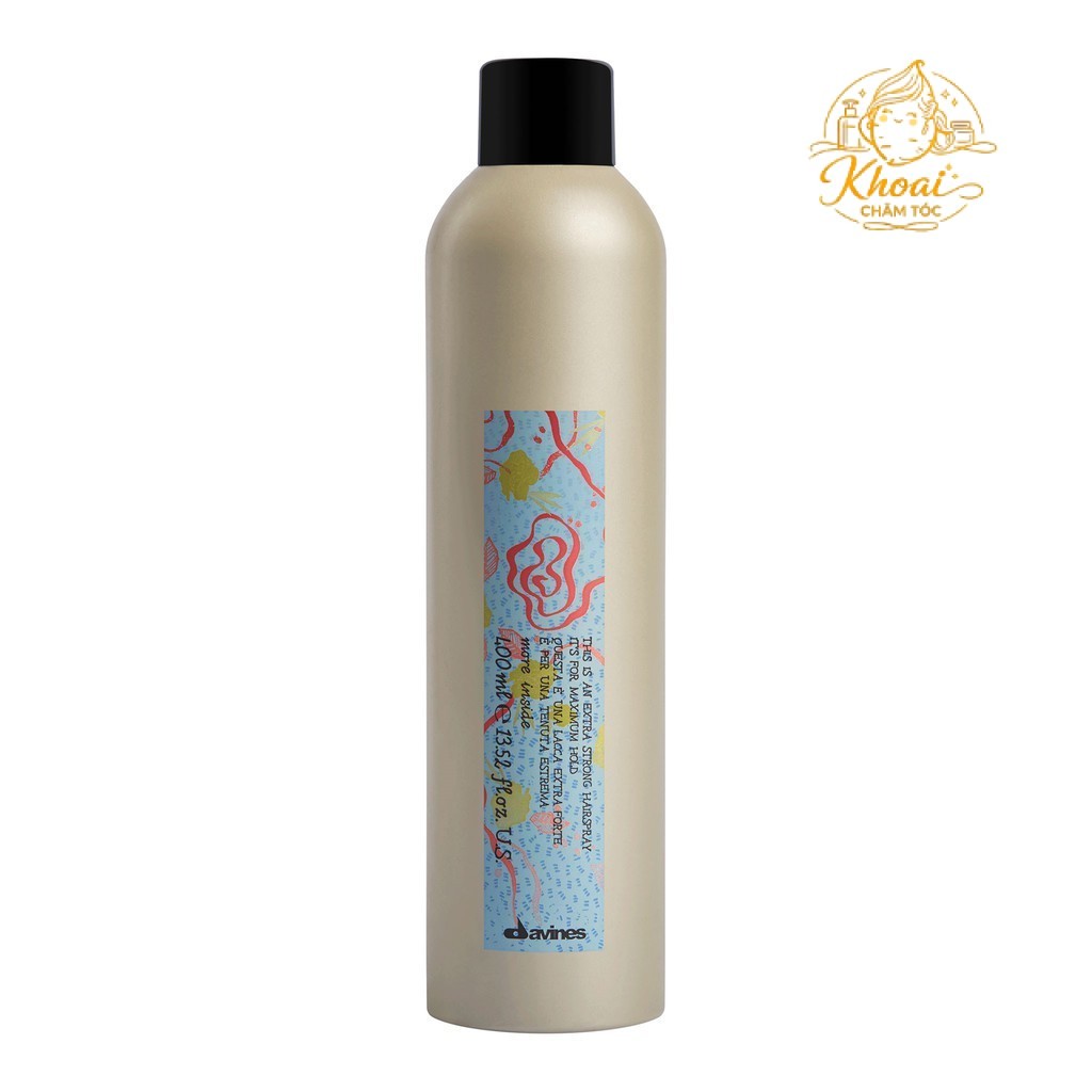 Gôm xịt siêu cứng Davines An Extra Strong Hairspray 400ml