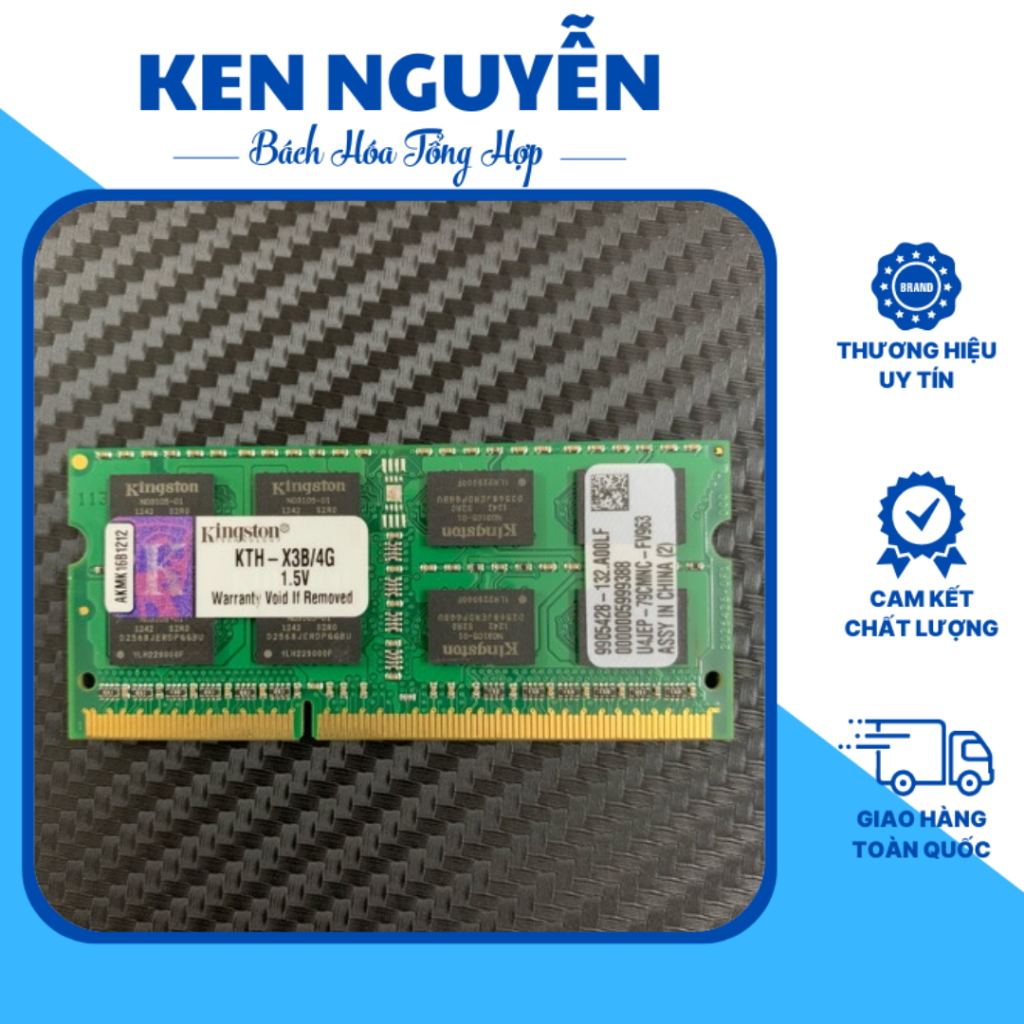 Ram laptop ddr3 4gb 8gb bus 1066/1333/1600 hàng tháo máy zin, bảo hành 3 năm