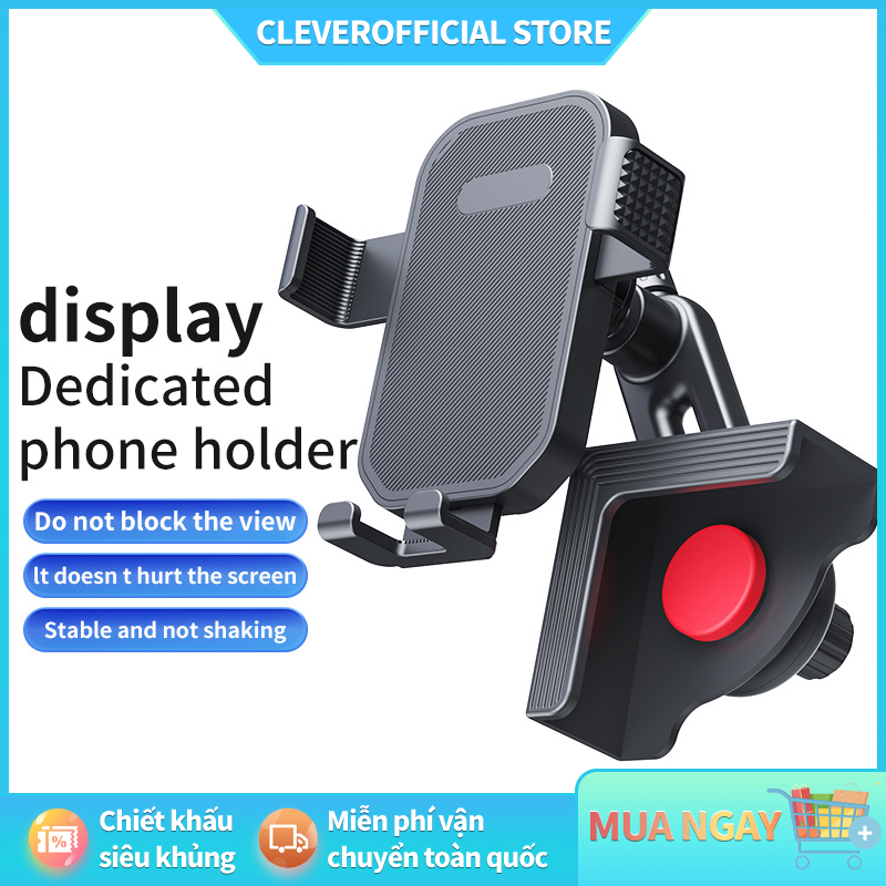 ⚡ Free Shipping ⚡ Car Phone Holder Car Navigation Aluminum Alloy Center Console Display Dedicated Gravity Support Giá 87,318 Đồng*Miễn phí vận chuyển