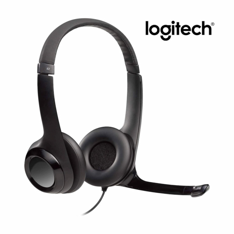 Logitech H390 USB Headset with Inline Audio Control For Audio Video Conferencing Singapore