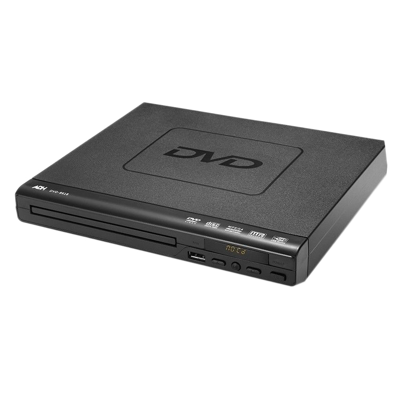 Bảng giá Portable DVD Player for TV Support USB Port Compact Multi Region DVD/SVCD/CD/Disc Player with Remote Control, Not Support HD Phong Vũ