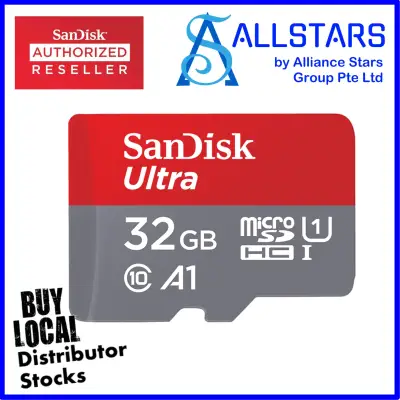 (ALLSTARS : WE ARE BACK / 9.9 PROMO) *FREE Upgrade to SQUA4 / up to 120MB/s* SANDISK 32GB SQUAR ULTRA A1 MICROSDHC MEMORY CARD / UHS-I / U1 / UP TO 100MB/S READ (SDSQUAR-032G-GN6MN)-WRTY 10YRS W/DISTRIBUTOR