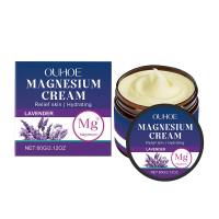 ONETOONE Lavender Magnesium Lotion Relieve Muscle Body Pain Smoothes Body Skin Magnesium Body Lotion Cream  Softens Skin Body Magnesium Cream For Better Sleep