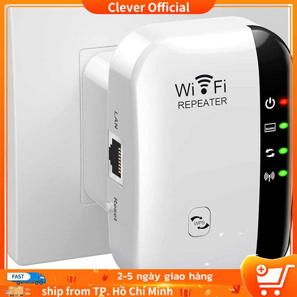 Kích sóng Wifi, Bộ Mở Rộng Sóng Wifi Chuẩn N (Thiết bị kích sóng Wifi) LAN/WLAN AP TSHOP365 TSHOP365