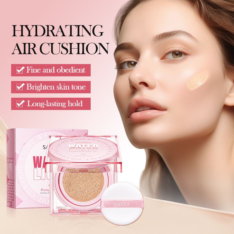 Water Glow Cushion Concealer Contour Brightening BB Cream for All Skin Types