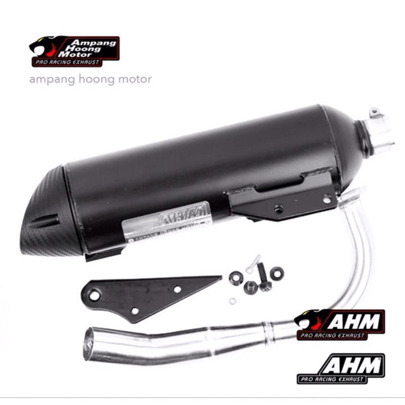 Knalpot standar racing AHM matic Harga 650,000 rupiah*Gratis Ongkir