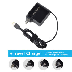 Guangzhou Woli 20V 3.25A 65W Power Adapter Travel Charger For Lenovo Thinkpad X1 Carbon Lenovo G400 G500 G505 G405 Yoga 13 Us+Uk+Eu+Au Plug - intl