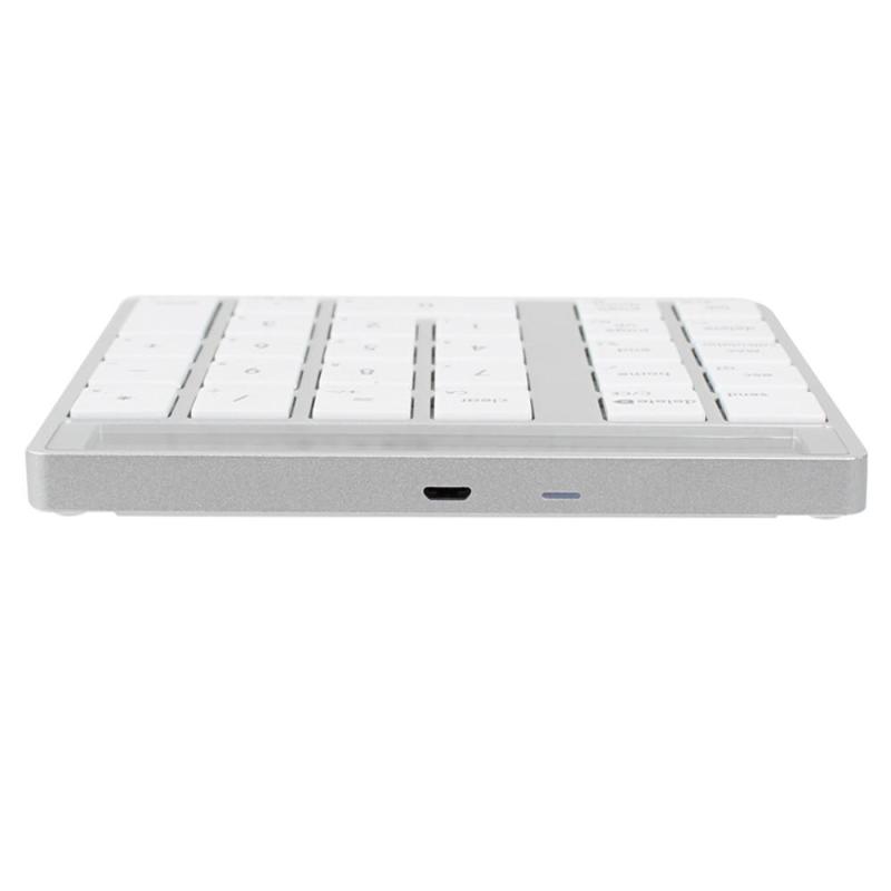22Keys Wireless White portable Mini digital Numeric Keyboard Keypad ForLaptop PC - intl Singapore