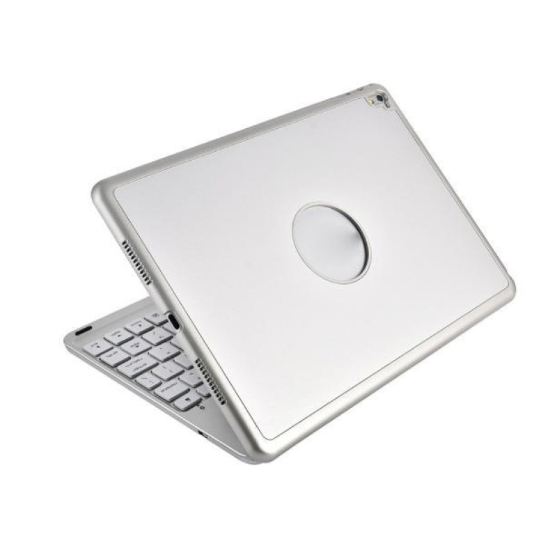 7 Colors Backlit Bluetooth Keyboard Smart Folio Case For iPad Pro 9.7inch SL - intl Singapore