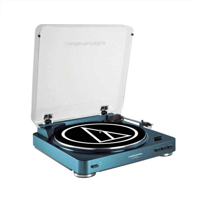 Audio-Technica AT-LP60-USB Turntable (Blue) Singapore