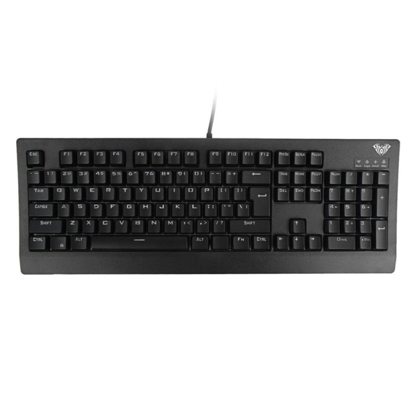 AULA Gaming Keyboard USB Mechanical Keyboard 104 Keys LED Backlight SI-886 - intl Singapore