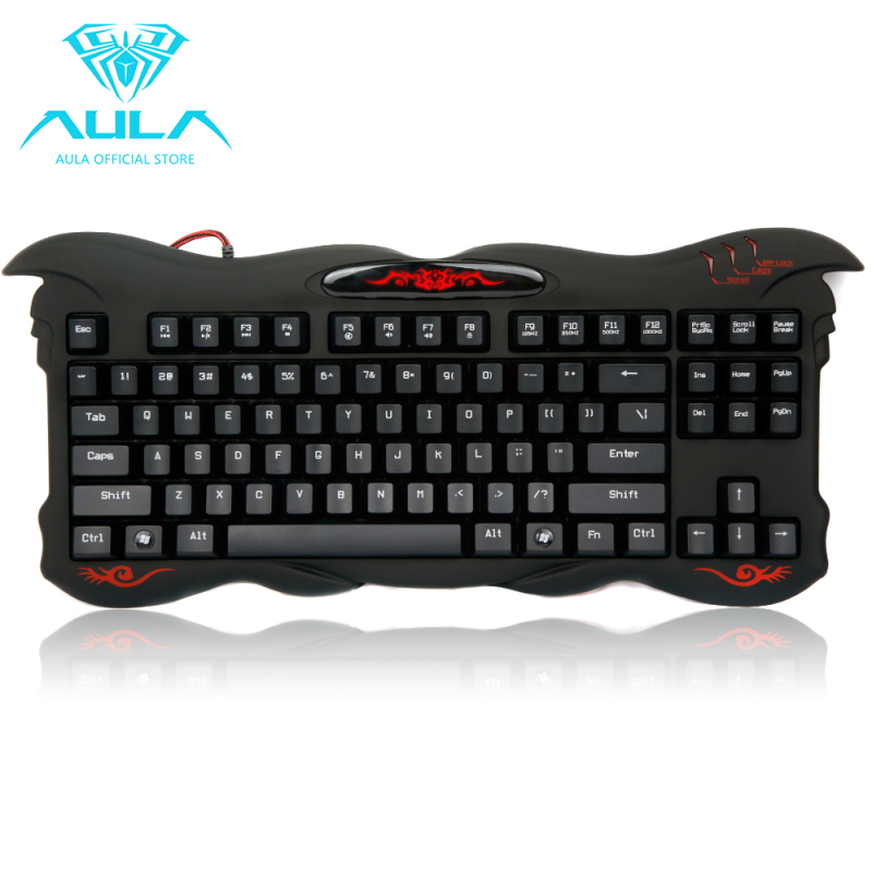AULA OFFICIAL EVIL SPIRIT MAD SCORPION Mechanical Gaming Keyboard with CHERRY MX Black Switches Singapore