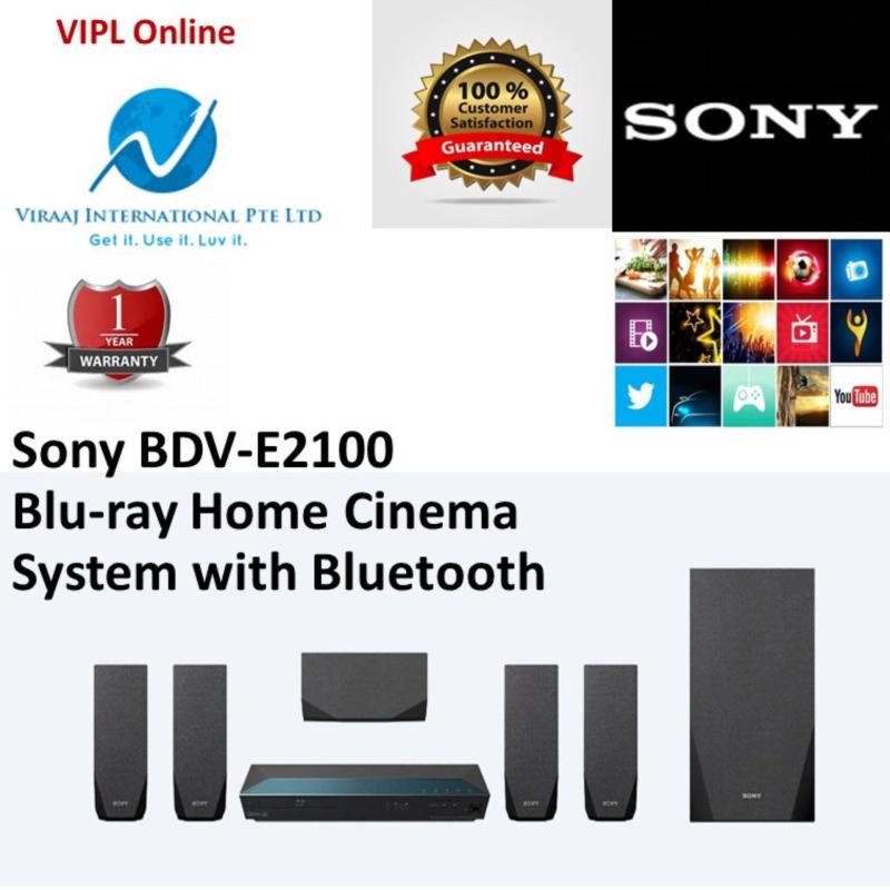 (Sony SG Warranty) Sony BDV-E2100 5.1 Channel Blu-ray Home Cinema System with Bluetooth Singapore
