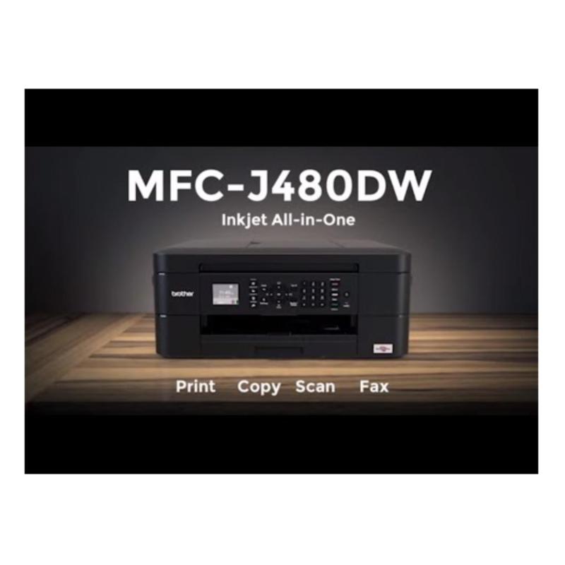 Brother Printer MFC-J480DW - Print Scan Copy Fax Wireless Duplex Printing with 3 years carry in warranty Singapore