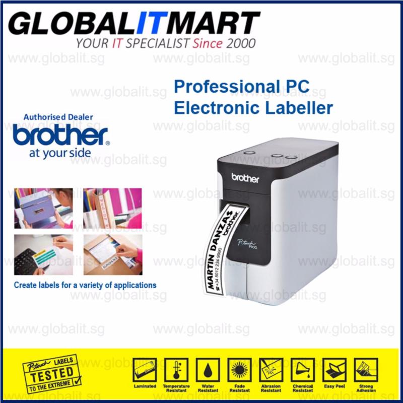 Brother PT-P700 Plug-and-print label Professional printer compatible with PC and Mac Singapore