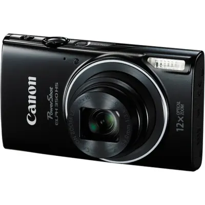 Canon IXUS 285 HS Digital Camera With Free 8GB SD card & Cleaning Kit (Black)