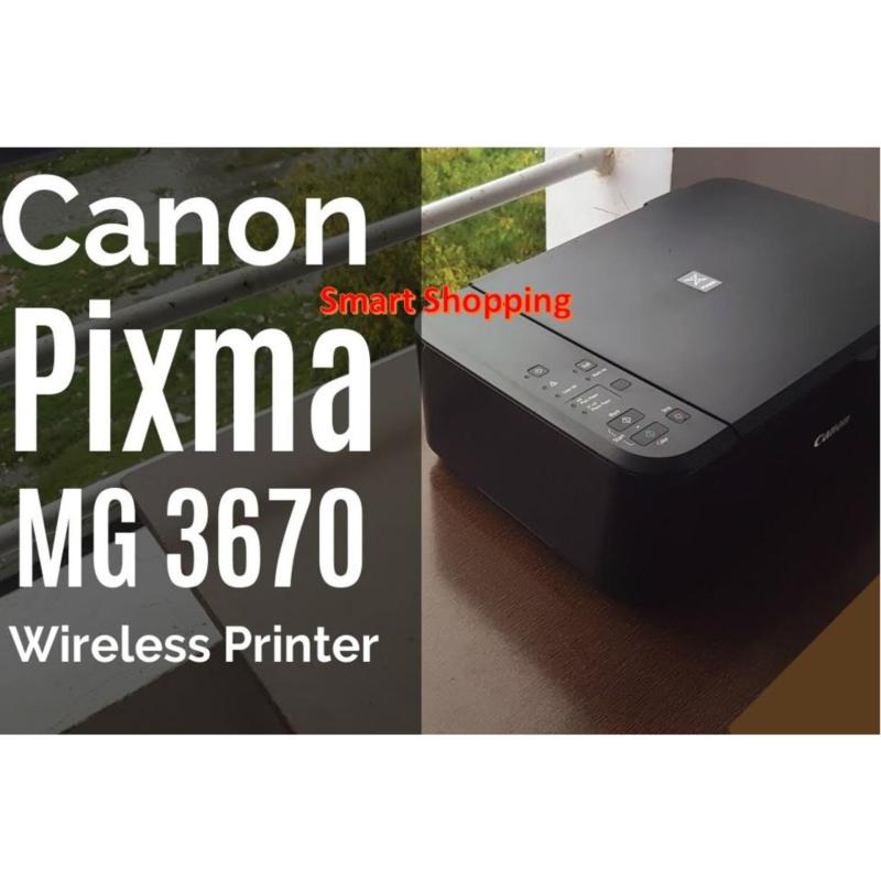 Canon MG3670 Wireless All-in-One Printer Print Scan Copy (Black) MG 3670 Singapore