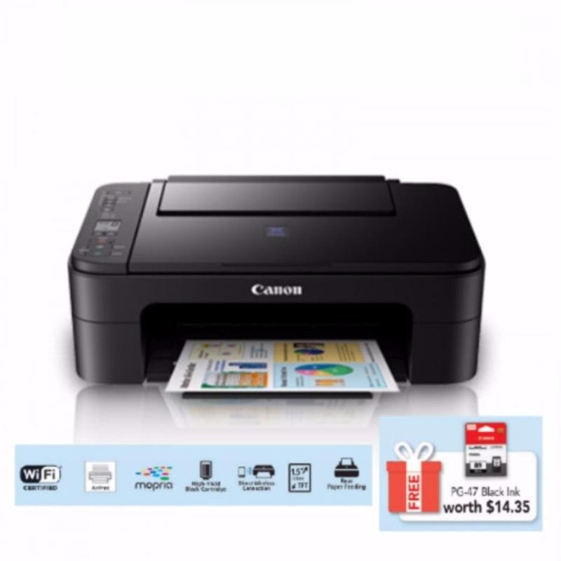 CANON PIXMA E3170 NEW! Stylish Wireless All-in-One Printer with Borderless Photo Printing & High Yield Cartridges Singapore