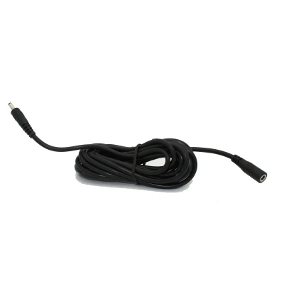 CCTV/IP Camera/Video System 2 Meter Round Lead Power Extension Cable