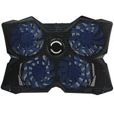 Cool Cold USB Four Fans Laptop PC Base Cooling Pad Cooler Radiator With Stand for Notebook Laptop Computer Peripherals Black