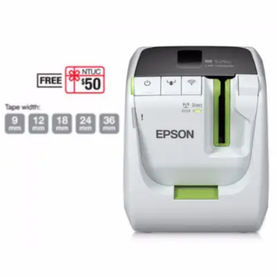 Epson LabelWorks LW-1000P Wi-Fi PC-Connectable Label Printer