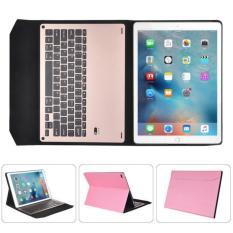 For iPad Air2 9.7inch Ultra Aluminum Bluetooth Keyboard Leather Case Cover PK Singapore