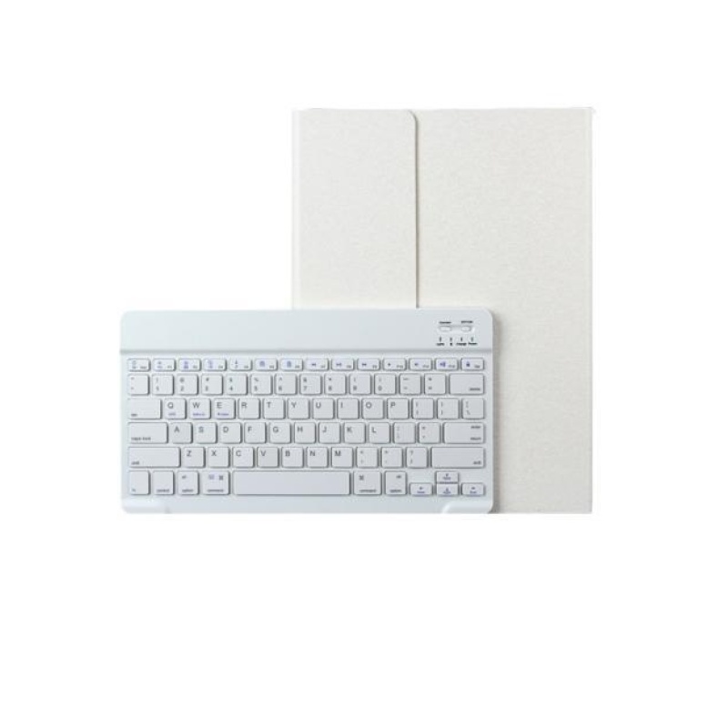 For iPad Pro 9.7 inch Aluminum Bluetooth Keyboard Folio Leather Case Cover WH - intl Singapore