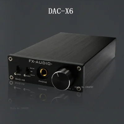 fx-audio feixiang DAC-X6 fever MINI HiFi USB DAC Fiber Coaxial Digital Audio Decoder 16BIT / 192 headphone amplifier amp TPA6120