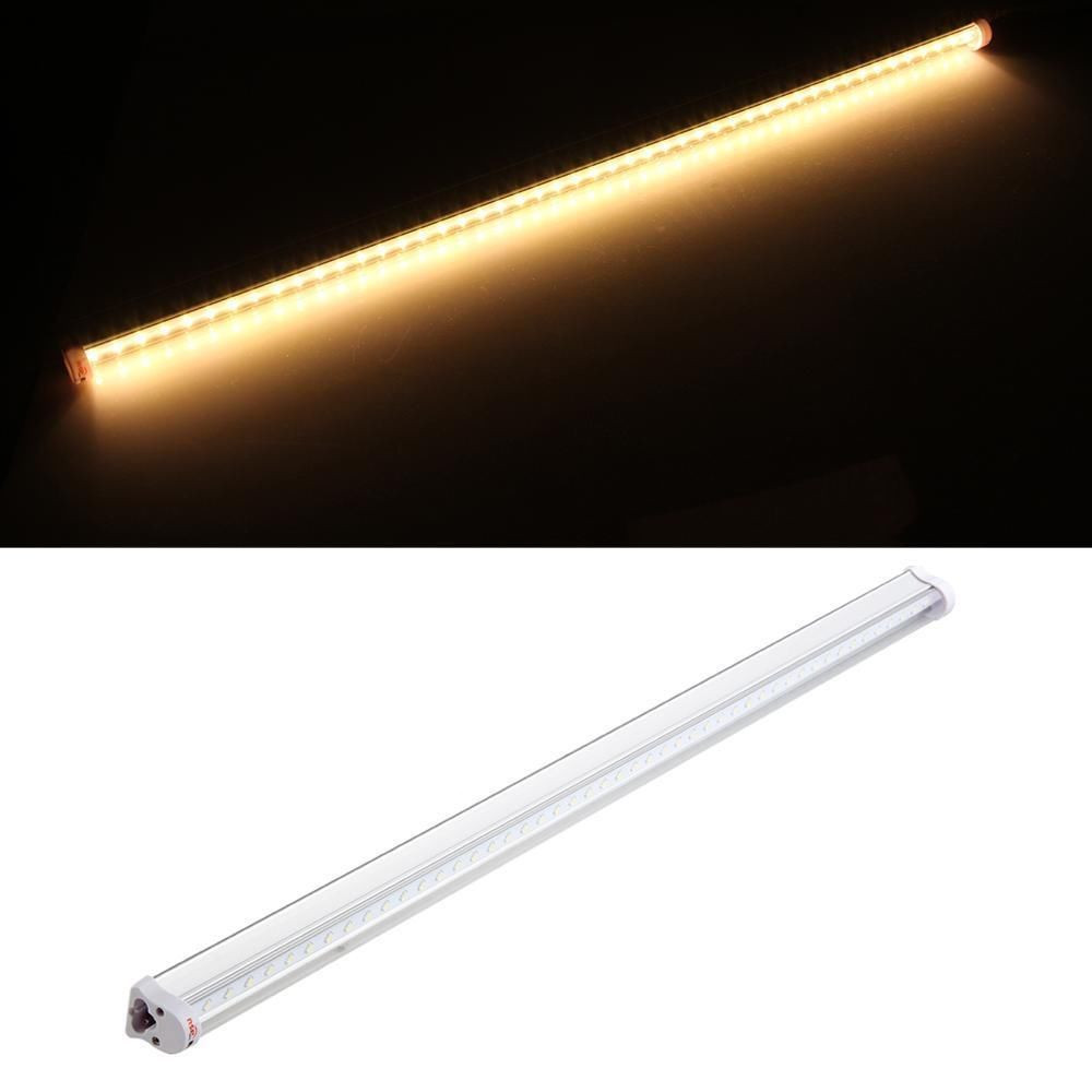 GAKTAI 1PCS T5 9W 48 LED 2835 SMD 2Ft 60cm Matte Shell Warm Light Fluorescent Light Lamp Tube 90-240V - Intl